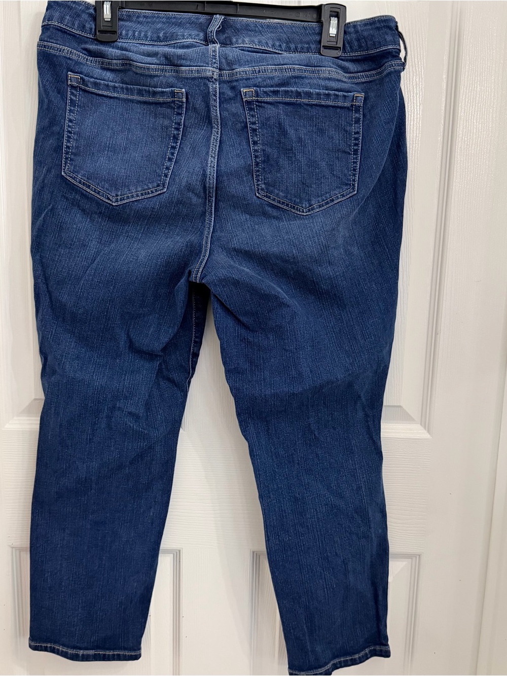 torrid Dark Blue Cropped Ankle Jeans - Picture 4 of 7